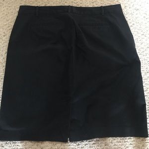 Eddie Bauer Deep Navy Chino Skirt